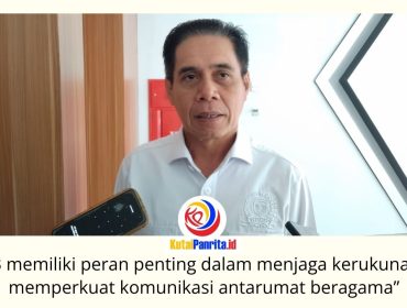Ketua DPRD Kota Samarinda, Helmi Abdullah, menilai Forum Kerukunan Umat Beragama (FKUB) memiliki peran strategis sebagai wadah dialog dan musyawarah lintas agama dalam menjaga toleransi serta mencegah potensi konflik di tengah masyarakat. Foto: Fathur Rabbany.