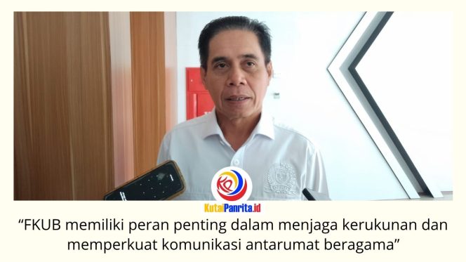 
 Ketua DPRD Kota Samarinda, Helmi Abdullah, menilai Forum Kerukunan Umat Beragama (FKUB) memiliki peran strategis sebagai wadah dialog dan musyawarah lintas agama dalam menjaga toleransi serta mencegah potensi konflik di tengah masyarakat. Foto: Fathur Rabbany.
