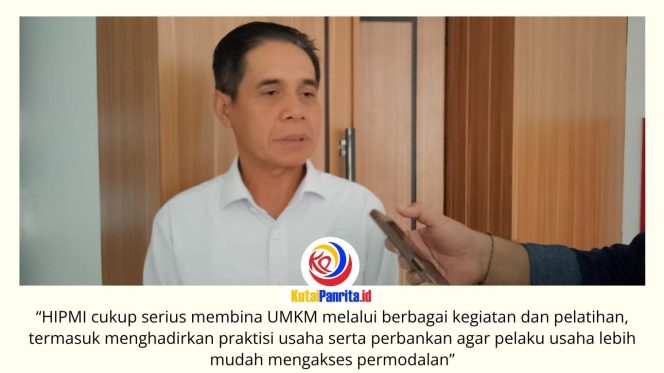 
 Ketua DPRD Kota Samarinda, Helmi Abdullah, menyampaikan pentingnya penguatan UMKM melalui pendidikan, pelatihan, dan kemudahan akses permodalan saat berbagi pengalaman usai menghadiri kegiatan BPC HIPMI Kota Samarinda. Foto: Fathur Rabbany.