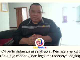 Anggota Komisi II DPRD Kota Samarinda, Sani Bin Husain, mendorong penguatan pembinaan, legalitas usaha, dan akses permodalan bagi pelaku UMKM agar produk lokal semakin berdaya saing serta mampu menembus pasar dan jaringan ritel modern. Foto: Fathur Rabbany.