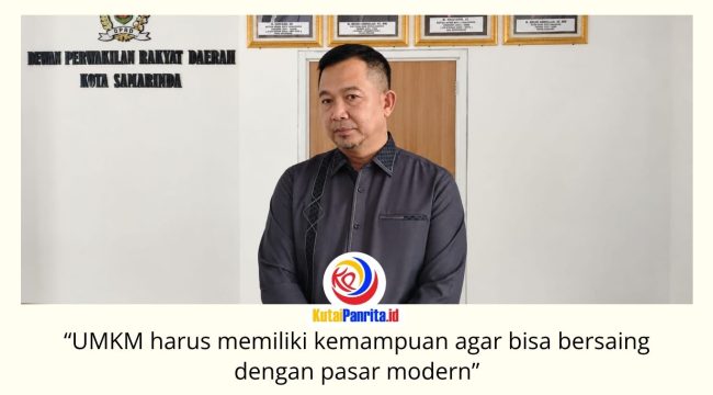 Anggota Komisi II DPRD Kota Samarinda, Viktor Yuan, menegaskan pentingnya penguatan kualitas SDM dan perluasan akses permodalan bagi pelaku UMKM agar mampu meningkatkan daya saing, memperluas pasar, dan mendorong pertumbuhan ekonomi daerah. Foto: Fathur Rabbany.