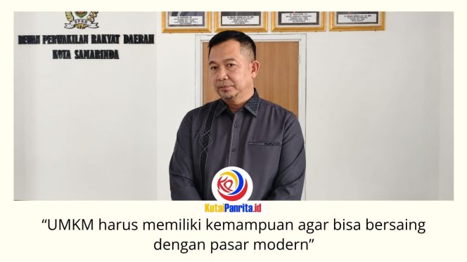 
 Anggota Komisi II DPRD Kota Samarinda, Viktor Yuan, menegaskan pentingnya penguatan kualitas SDM dan perluasan akses permodalan bagi pelaku UMKM agar mampu meningkatkan daya saing, memperluas pasar, dan mendorong pertumbuhan ekonomi daerah. Foto: Fathur Rabbany.