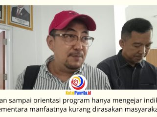 Ketua Komisi II DPRD Kota Samarinda, Iswandi, meminta penetapan skala prioritas program Dinas Ketahanan Pangan dievaluasi agar lebih fokus pada kebutuhan warga dan manfaat nyata bagi masyarakat. Foto: Fathur Rabbany.