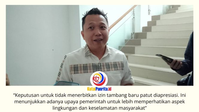
 Ketua Komisi III DPRD Kota Samarinda, Deni Hakim Anwar, memberikan keterangan terkait perlunya inventarisasi dan pengawasan terhadap lubang bekas tambang sebagai langkah mencegah jatuhnya korban jiwa di Kota Samarinda. Foto: Fathur Rabbany.