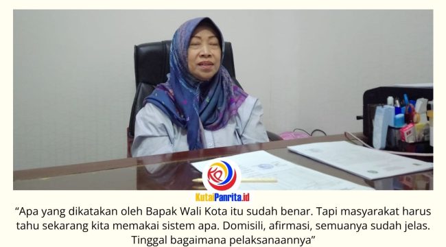 Wakil Ketua Komisi I DPRD Kota Samarinda, Sri Puji Astuti, menegaskan pentingnya transparansi dalam pelaksanaan Sistem Penerimaan Murid Baru (SPMB) agar proses penerimaan siswa berjalan sesuai aturan dan bebas dari praktik titip-menitip. Foto: Fathur Rabbany.