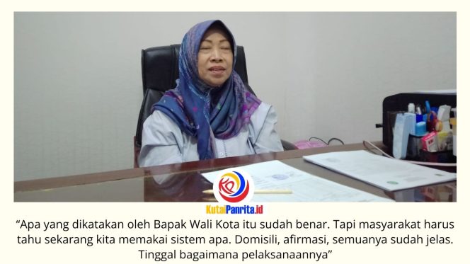 
 Wakil Ketua Komisi I DPRD Kota Samarinda, Sri Puji Astuti, menegaskan pentingnya transparansi dalam pelaksanaan Sistem Penerimaan Murid Baru (SPMB) agar proses penerimaan siswa berjalan sesuai aturan dan bebas dari praktik titip-menitip. Foto: Fathur Rabbany.