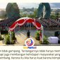 Kepala Otorita Ibu Kota Nusantara (IKN), Basuki Hadimuljono, melantik dan mengambil sumpah 555 Calon Pegawai Negeri Sipil (CPNS) menjadi Pegawai Negeri Sipil (PNS) angkatan pertama Otorita IKN dalam acara Pelantikan dan Pengambilan Sumpah PNS serta Pengangkatan Jabatan Fungsional di Taman Kusuma Bangsa, Kawasan Inti Pusat Pemerintahan (KIPP) IKN, Senin (8/6/2026). Pelantikan ini menjadi tonggak sejarah lahirnya aparatur sipil negara pertama yang dipersiapkan untuk mendukung penyelenggaraan pemerintahan dan pembangunan di Nusantara. Foto: Dok. Humas Otorita IKN.