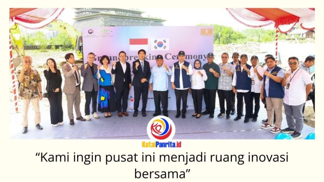 
 Prosesi groundbreaking Smart City Cooperation Center (SCCC) di Kawasan Inti Pusat Pemerintahan (KIPP) Nusantara, Kamis (18/6/2026). Proyek hibah senilai 9,9 miliar KRW atau sekitar Rp115,94 miliar ini menjadi wujud kerja sama Otorita IKN dan Pemerintah Korea Selatan dalam pengembangan kota cerdas. Foto: Dok. Humas Otorita Ibu Kota Nusantara.