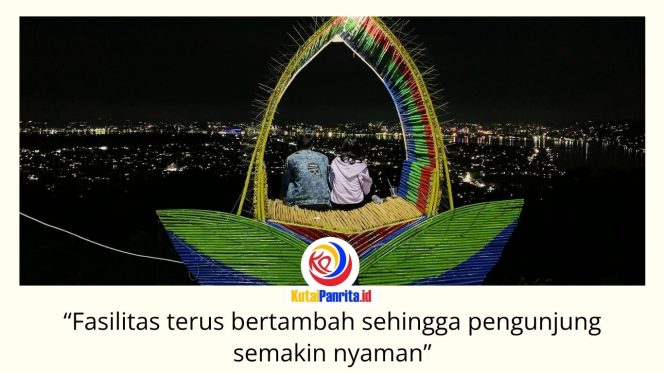 
 Senja menyelimuti Kota Samarinda yang terlihat dari Tebing Lonceng di ketinggian sekitar 300 meter di atas permukaan laut. Cahaya lampu kota yang memantul di Sungai Mahakam menghadirkan panorama yang menjadi salah satu daya tarik wisata Samarinda Seberang. Foto: Istimewa.