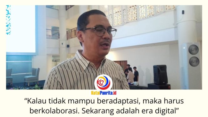 
 Kepala Dinas Komunikasi dan Informatika (Diskominfo) Kalimantan Timur, Muhammad Faisal, menegaskan bahwa media massa harus mampu beradaptasi dengan perkembangan teknologi digital tanpa mengabaikan prinsip-prinsip jurnalistik dan akurasi informasi. Foto: Fathur Rabbany.