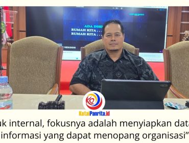 Koordinator Steering Committee Rakerda, Haji Mubarak, menyampaikan arah penyusunan program kerja dalam Rapat Kerja Daerah (Rakerda) MD KAHMI Kabupaten Kutai Kartanegara di Gedung Serba Guna DPRD Kukar, Sabtu (13/6/2026). Rakerda ini menjadi momentum strategis untuk menyusun roadmap organisasi periode 2026–2031 guna memperkuat peran KAHMI dalam mengawal pembangunan daerah. Foto: Dok. Panpel.