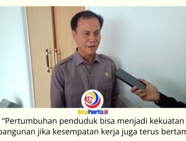Anggota Komisi IV DPRD Kota Samarinda, Yakob Pangedongan, menilai pertumbuhan Kota Samarinda harus diiringi peningkatan kualitas SDM dan perluasan lapangan kerja agar masyarakat lokal mampu bersaing dan menjadi bagian utama pembangunan daerah. Foto: Fathur Rabbany.