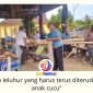 Warga Desa Budaya Pampang bergotong royong mempersiapkan Festival Budaya Dayak Kenyah 2026 yang akan berlangsung pada 25–28 Juni 2026. Semangat kebersamaan masyarakat menjadi wujud nyata pelestarian tradisi dan warisan budaya yang diwariskan secara turun-temurun. Foto: Yana Ashari.