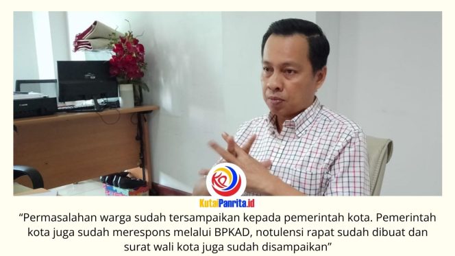 
 Anggota Komisi I DPRD Kota Samarinda, Ronal Stephen Lonteng, mendorong Pemerintah Kota Samarinda segera menuntaskan proses administrasi dan legalitas hibah lahan TPU di Loa Bakung guna menjawab kebutuhan pemakaman masyarakat yang kian mendesak akibat keterbatasan lahan yang tersedia. Foto: Fathur Rabbany.