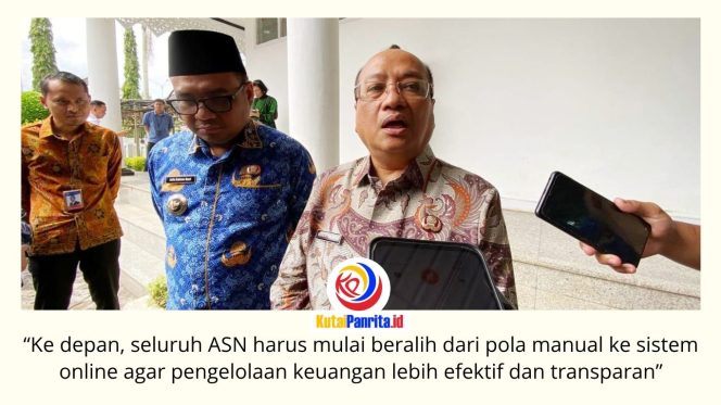 
 Sekretaris Direktorat Jenderal Bina Keuangan Daerah Kemendagri, Horas Maurits Panjaitan, menjelaskan penerapan SP2D Online oleh Pemkab Kutai Kartanegara sebagai langkah strategis untuk mempercepat pencairan dana serta meningkatkan transparansi dan akuntabilitas pengelolaan keuangan daerah. Foto: Fairuzzabady. Foto: Fairuzzabady.