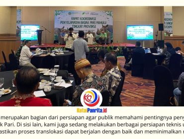 Upaya penyelamatan Badak Kalimantan (Dicerorhinus sumatrensis harrissoni) memasuki tahap teknis yang krusial. Melalui Rapat Koordinasi Penyelamatan Badak Pari Mahulu Tingkat Provinsi di Balikpapan, Senin (8/6/2026), tim pelaksana mematangkan berbagai persiapan untuk memastikan proses translokasi Badak Pari Mahulu berlangsung aman dan meminimalkan risiko terhadap satwa.