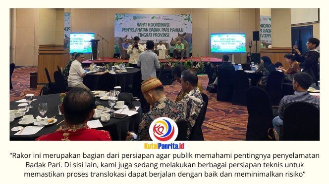 
 Upaya penyelamatan Badak Kalimantan (Dicerorhinus sumatrensis harrissoni) memasuki tahap teknis yang krusial. Melalui Rapat Koordinasi Penyelamatan Badak Pari Mahulu Tingkat Provinsi di Balikpapan, Senin (8/6/2026), tim pelaksana mematangkan berbagai persiapan untuk memastikan proses translokasi Badak Pari Mahulu berlangsung aman dan meminimalkan risiko terhadap satwa.