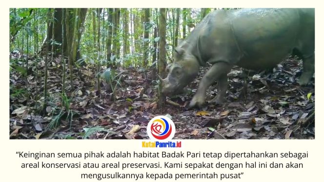 
 Camera trap yang dipasang BKSDA Kalimantan Timur dan Aliansi Lestari Rimba Terpadu (Alert) berhasil merekam keberadaan Badak Pari Mahulu di habitat alaminya, sebagai bagian dari upaya pemantauan dan penyelamatan spesies langka tersebut.