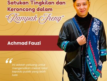 Flyer Achmad Fauzi, musisi asal Kutai Kartanegara, yang kembali menorehkan prestasi dengan berpartisipasi dalam album kompilasi