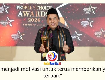 Ketua DPRD Kabupaten Kutai Kartanegara, Ahmad Yani, menerima Indonesia People's Choice Award 2026 sebagai bentuk apresiasi atas dedikasi dan kiprahnya dalam menjembatani aspirasi masyarakat melalui pelaksanaan fungsi legislatif.