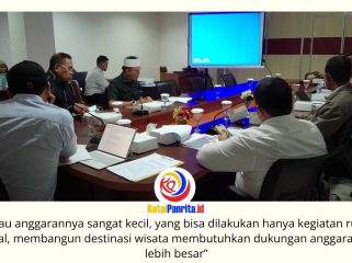 Sekretaris Komisi II DPRD Kota Samarinda, Rusdi Doviyanto, menyoroti minimnya alokasi anggaran sektor pariwisata yang dinilai masih menjadi kendala utama dalam pengembangan destinasi wisata di Kota Samarinda. Foto: Fathur Rabbany.
