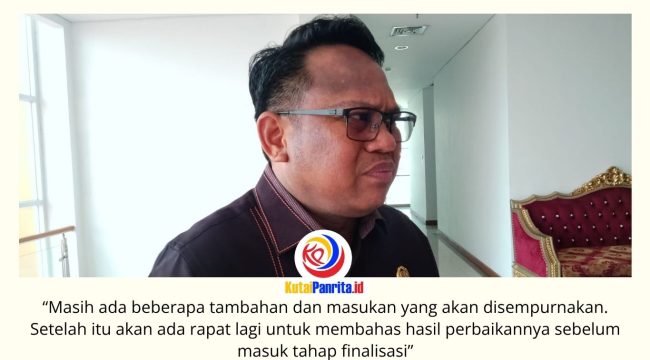 Ketua Komisi I DPRD Kota Samarinda, Samri Syaputra, menyampaikan pembahasan Raperda Kepemudaan masih pada tahap awal dengan menghimpun masukan dari berbagai pihak untuk penyempurnaan substansi regulasi. Foto: Fathur Rabbany.