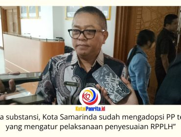 Kepala Bidang DLH Kota Samarinda, Basuni, menjelaskan Raperda Rencana Perlindungan dan Pengelolaan Lingkungan Hidup (RPPLH) terus disempurnakan sebagai pedoman perlindungan lingkungan Kota Samarinda untuk jangka panjang. Foto: Fathur Rabbany.