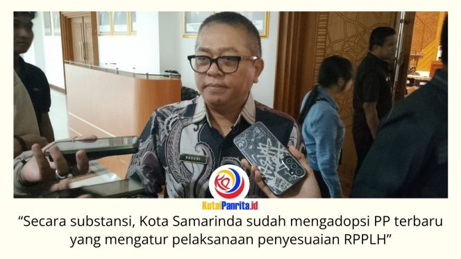 
 Kepala Bidang DLH Kota Samarinda, Basuni, menjelaskan Raperda Rencana Perlindungan dan Pengelolaan Lingkungan Hidup (RPPLH) terus disempurnakan sebagai pedoman perlindungan lingkungan Kota Samarinda untuk jangka panjang. Foto: Fathur Rabbany.