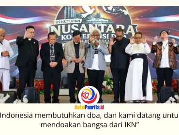 Puncak penutupan Hari Doa Nasional (HDN) V Tahun 2026 yang digelar Forum Umat Kristiani Indonesia (FUKRI) berlangsung khidmat di Kawasan Inti Pusat Pemerintahan (KIPP) Nusantara, Minggu (5/7/2026). Foto: Humas Otorita Ibu Kota Nusantara.