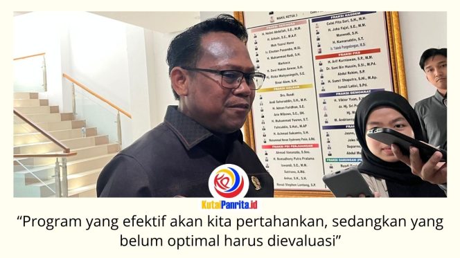 
 Ketua Komisi I DPRD Kota Samarinda, Samri Syaputra, mendorong seluruh OPD, termasuk Diskominfo, menghadirkan program inovatif yang meningkatkan pelayanan publik sekaligus berkontribusi pada Pendapatan Asli Daerah (PAD). Foto: Fathur Rabbany.