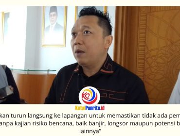 Ketua Komisi III DPRD Kota Samarinda, Deni Hakim Anwar, menegaskan bahwa upaya pengendalian banjir tidak cukup hanya melalui pembangunan infrastruktur, tetapi juga harus disertai pengawasan ketat terhadap aktivitas pembukaan lahan guna menjaga kawasan resapan air. Foto: Fathur Rabbany.