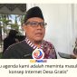 Kepala DPMD Kukar, Arianto, menjelaskan kunjungan ke Telkom University bersama Bupati Kutai Kartanegara membahas penguatan kerja sama pendidikan dan penyusunan konsep program Internet Desa Gratis. Foto: Fairuzzabady.