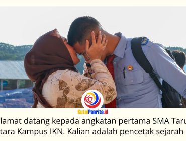 Sebanyak 191 siswa angkatan pertama SMA Taruna Nusantara Kampus IKN tiba di Kawasan Inti Pusat Pemerintahan (KIPP) Ibu Kota Nusantara, Kamis (9/7/2026), menandai dimulainya aktivitas pendidikan di kampus baru tersebut. Foto: Humas Otorita Ibu Kota Nusantara.