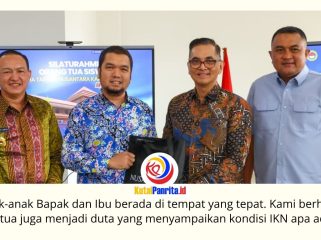 Sejumlah orang tua siswa SMA Taruna Nusantara Kampus IKN Angkatan 36 mengikuti kegiatan silaturahmi di SMA Taruna Nusantara Kampus IKN, Jumat (10/7/2026). Foto: Humas IKN.