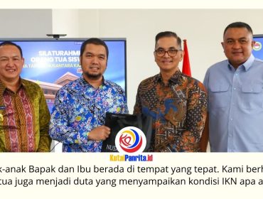 Sejumlah orang tua siswa SMA Taruna Nusantara Kampus IKN Angkatan 36 mengikuti kegiatan silaturahmi di SMA Taruna Nusantara Kampus IKN, Jumat (10/7/2026). Foto: Humas IKN.