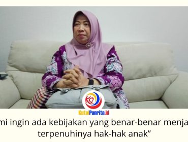 Wakil Ketua Komisi IV DPRD Kota Samarinda, Sri Puji Astuti, mendorong Pemkot Samarinda menyusun kebijakan terpadu guna mewujudkan Kota Layak Anak melalui penguatan layanan pendidikan, kesehatan, dan penyediaan fasilitas publik yang ramah anak. Foto: Fathur Rabbany.