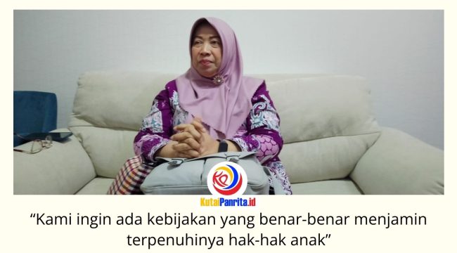 Wakil Ketua Komisi IV DPRD Kota Samarinda, Sri Puji Astuti, mendorong Pemkot Samarinda menyusun kebijakan terpadu guna mewujudkan Kota Layak Anak melalui penguatan layanan pendidikan, kesehatan, dan penyediaan fasilitas publik yang ramah anak. Foto: Fathur Rabbany.