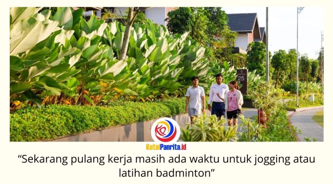Konsep kota layak huni di Ibu Kota Nusantara (IKN) mulai dirasakan para pegawai dan warga. Dengan waktu tempuh dari kantor ke hunian sekitar 10 menit, masyarakat kini memiliki lebih banyak waktu untuk keluarga, berolahraga, dan menikmati aktivitas sosial. Foto: Humas Otorita IKN.