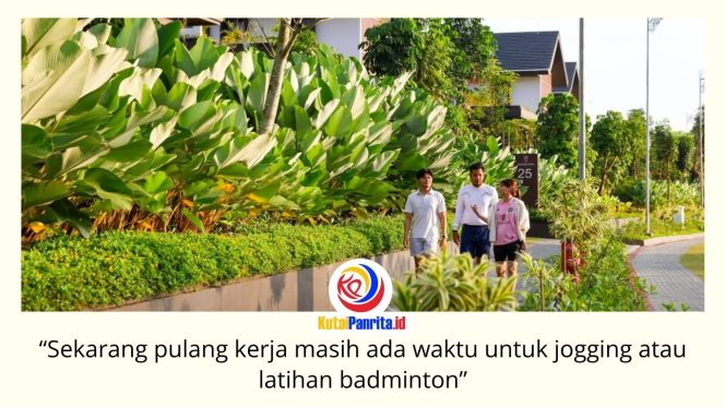 
 Konsep kota layak huni di Ibu Kota Nusantara (IKN) mulai dirasakan para pegawai dan warga. Dengan waktu tempuh dari kantor ke hunian sekitar 10 menit, masyarakat kini memiliki lebih banyak waktu untuk keluarga, berolahraga, dan menikmati aktivitas sosial. Foto: Humas Otorita IKN.