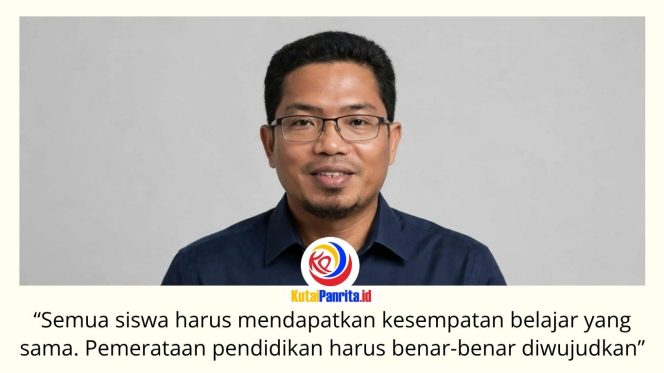
 Anggota Komisi IV DPRD Kota Samarinda, Ismail Latisi, menegaskan pembangunan pendidikan harus dilakukan secara merata agar seluruh siswa, baik di pusat kota maupun wilayah pinggiran, memperoleh fasilitas belajar yang layak dan berkualitas. Foto: Fathur Rabbany.
