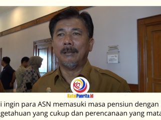 Sekretaris Daerah (Sekda) Kutai Kartanegara, Sunggono, menegaskan pembekalan bagi calon pensiunan merupakan bentuk komitmen Pemkab Kukar dalam menjaga kesejahteraan ASN, baik selama bertugas maupun setelah memasuki masa purna tugas. Foto: CS.