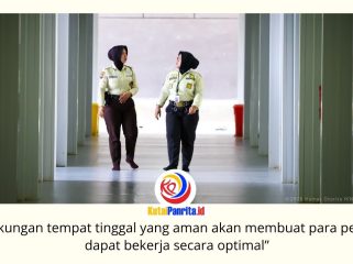 Otorita IKN terus menghadirkan Hunian Pekerja Konstruksi (HPK) yang aman, nyaman, dan inklusif melalui pengelolaan responsif gender, guna memberikan perlindungan serta meningkatkan kenyamanan seluruh penghuni, khususnya pekerja perempuan. Foto: Humas Otorita IKN.