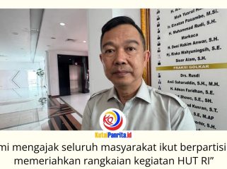 Anggota DPRD Kota Samarinda, Victor Yuan, mengajak masyarakat menyemarakkan peringatan HUT ke-81 Kemerdekaan RI sepanjang Agustus 2026 melalui berbagai kegiatan yang memperkuat semangat persatuan, gotong royong, dan kepedulian sosial. Foto: Fathur Rabbany.