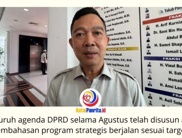 Anggota DPRD Kota Samarinda, Victor Yuan, menyebut penyusunan agenda melalui Badan Musyawarah (Banmus) menjadi langkah strategis untuk memastikan seluruh agenda kedewanan selama Agustus 2026 berjalan efektif, terarah, dan sesuai jadwal. Foto: Fathur Rabbany.