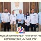 Kepala Otorita IKN, Basuki Hadimuljono, menerima kunjungan jajaran PT Permodalan Nasional Madani (Persero) di Kantor Otorita IKN, Kawasan Inti Pusat Pemerintahan (KIPP) Nusantara, Senin (3/8/2026). Foto: Humas Otorita IKN.