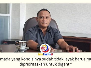 Anggota Komisi III DPRD Kota Samarinda, Andriansyah, menegaskan armada pengangkut sampah yang andal menjadi kunci kelancaran pengelolaan sampah. Menurutnya, kendaraan yang sering mengalami kerusakan dapat menghambat pelayanan kebersihan dan berdampak pada kondisi lingkungan. foto: Fathur Rabbany.