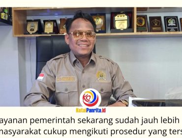 Ketua Komisi I DPRD Kota Samarinda, Samri Shaputra, mengajak masyarakat memanfaatkan layanan publik resmi, baik secara langsung maupun digital, sebagai upaya mencegah praktik percaloan dan pungutan liar dalam pengurusan administrasi. Foto: Fathur Rabbany.