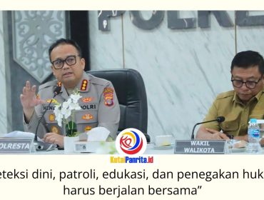 Polresta Samarinda mengikuti rapat koordinasi virtual bersama Polda Kalimantan Timur guna memperkuat strategi pencegahan kebakaran hutan dan lahan (karhutla) serta mengantisipasi dampak fenomena El Nino di wilayah Kalimantan Timur. Foto: Humas Polresta Samarinda.