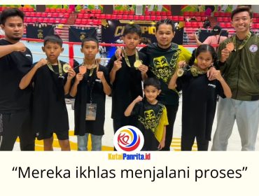 Kontingen Muaythai Kaltim binaan Arkan Camp raih 3 emas dan 1 perunggu di Indonesia Muaythai Championship. Foto: Arkan Camp.