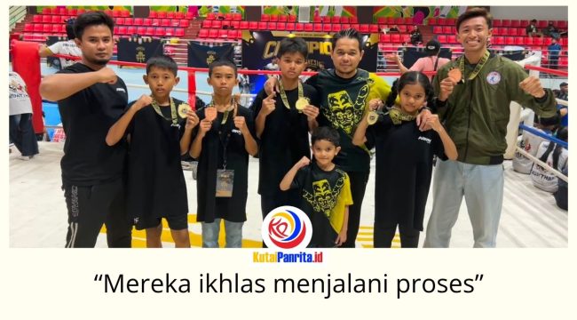 Kontingen Muaythai Kaltim binaan Arkan Camp raih 3 emas dan 1 perunggu di Indonesia Muaythai Championship. Foto: Arkan Camp.